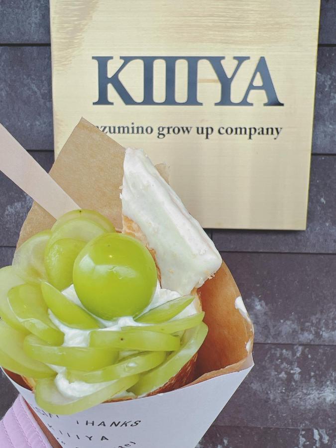 Kiiiya Cafe&Hostel Azumino Bagian luar foto
